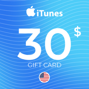 Apple iTunes Gift Card 30 USD Key - UNITED STATES