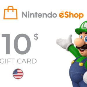 Nintendo eShop Card 10 USD Key - UNITED STATES