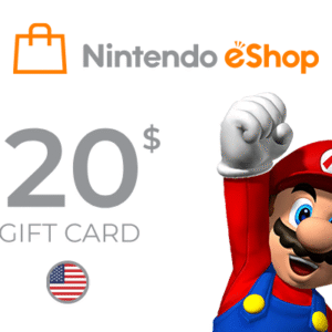 Nintendo eShop Card 20 USD Key - UNITED STATES
